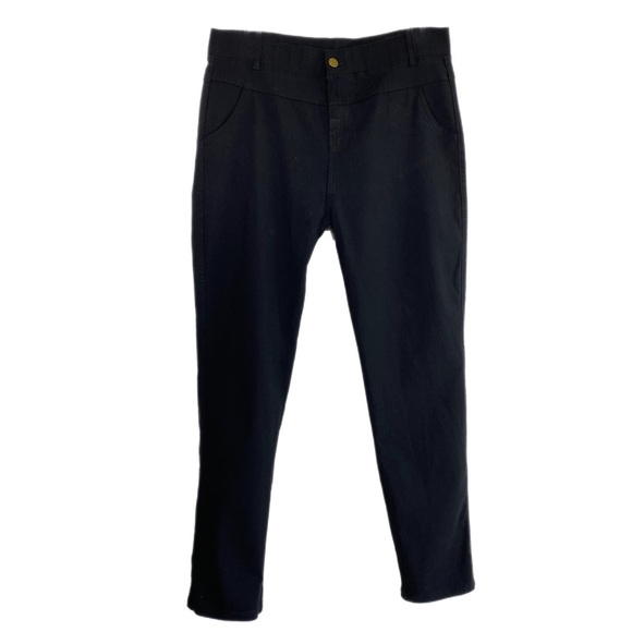 AB Skinny Black Wash Ultra Stretch High Rise Skinny Jeans Sz C - Picture 2 of 8